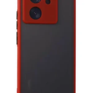 Newface Xiaomi Mi 13t Pro Kılıf Montreal Silikon Kapak - Kırmızı
