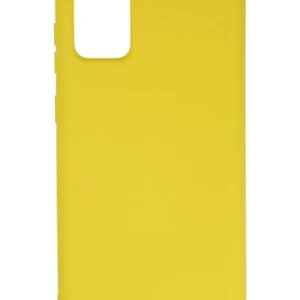 Newface Samsung Galaxy S20 Plus Kılıf Nano İçi Kadife Silikon - Sarı