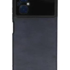 Newface Xiaomi Poco M5 Kılıf Loop Deri Silikon - Lacivert