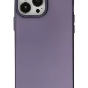 Newface İphone 14 Pro Max Kılıf Modos Metal Kapak - Mor