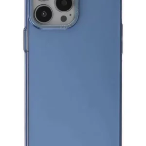 Newface İphone 13 Pro Kılıf Anka Pc Sert Metal Kapak - Mavi