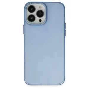 Newface İphone 14 Pro Max Kılıf Modos Metal Kapak - Mavi