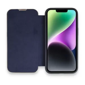 Newface İphone 14 Pro Kılıf Dolpin Kapaklı - Lacivert