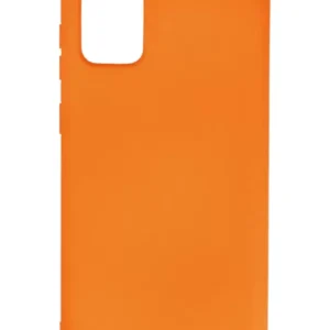 Newface Samsung Galaxy S20 Plus Kılıf Nano İçi Kadife Silikon - Turuncu