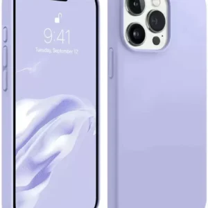 Newface İphone 15 Pro Kılıf First Silikon - Lila