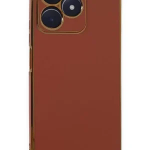 Newface Realme C53 Kılıf Volet Silikon - Kırmızı