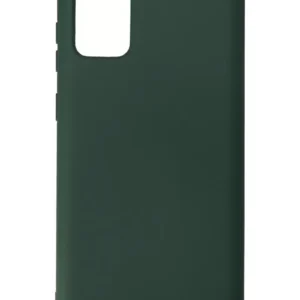 Newface Samsung Galaxy S20 Plus Kılıf Nano İçi Kadife Silikon - Koyu Yeşil