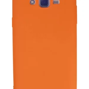 Newface Samsung Galaxy J7 Kılıf Nano İçi Kadife Silikon - Turuncu