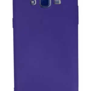 Newface Samsung Galaxy J7 Kılıf Nano İçi Kadife Silikon - Mor