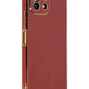 Newface Xiaomi Mi 11 Lite Kılıf Volet Silikon - Kırmızı