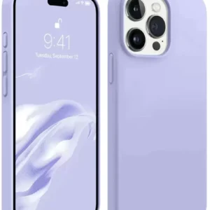 Newface İphone 15 Pro Max Kılıf First Silikon - Lila