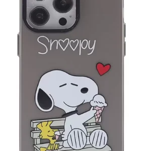 Newface İphone 14 Pro Max Kılıf Prada Desenli Kapak - Prada Siyah - 2