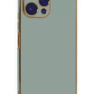 Newface Xiaomi Poco M6 Pro 5g Kılıf Volet Silikon - Açık Yeşil