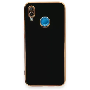 Newface Huawei P20 Lite Kılıf Volet Silikon - Siyah