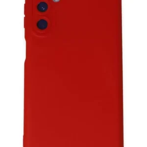Newface Samsung Galaxy M34 5g Kılıf Nano İçi Kadife Silikon - Kırmızı