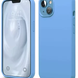 Newface İphone 14 Kılıf First Silikon - Mavi