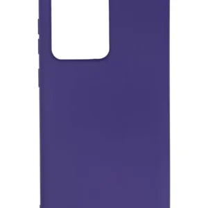 Newface Samsung Galaxy S20 Ultra Kılıf Nano İçi Kadife Silikon - Mor