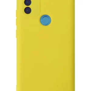 Newface General Mobile Gm 21 Plus Kılıf Nano İçi Kadife Silikon - Sarı