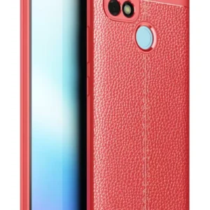 Newface Realme C25 Kılıf Auto Focus Kapak - Kırmızı