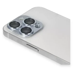 Newface İphone 13 Pro Max Pers Alüminyum Kamera Lens - Sierra Blue