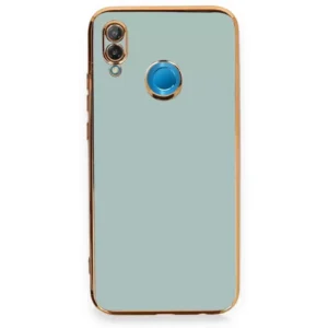 Newface Huawei P20 Lite Kılıf Volet Silikon - Açık Yeşil