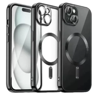 Newface İphone 13 Kılıf Kross Magneticsafe Kapak - Siyah