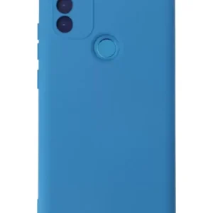 Newface General Mobile Gm 21 Plus Kılıf Nano İçi Kadife Silikon - Mavi