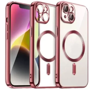 Newface İphone 13 Kılıf Kross Magneticsafe Kapak - Kırmızı