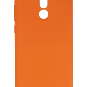 Newface Huawei Mate 10 Lite Kılıf Nano İçi Kadife Silikon - Turuncu