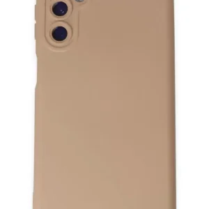 Newface Samsung Galaxy M34 5g Kılıf Nano İçi Kadife Silikon - Pudra
