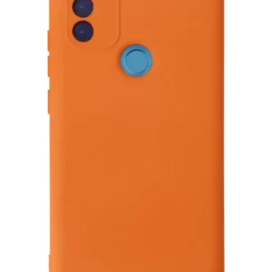 Newface General Mobile Gm 21 Plus Kılıf Nano İçi Kadife Silikon - Turuncu