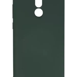 Newface Huawei Mate 10 Lite Kılıf Nano İçi Kadife Silikon - Koyu Yeşil