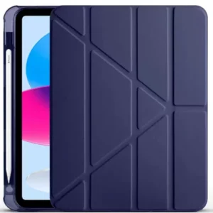 Newface İpad 2022 10.9 (10.nesil) Kılıf Kalemlikli Mars Tablet Kılıfı - Lacivert