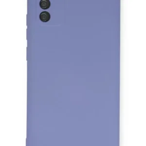 Newface Samsung Galaxy A03s Kılıf Nano İçi Kadife Silikon - Lila