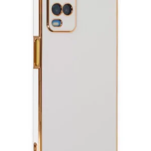 Newface Oppo A54 4g Kılıf Volet Silikon - Beyaz