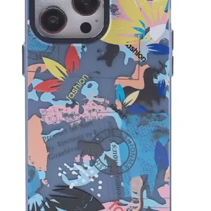 Newface İphone 13 Pro Kılıf Prada Desenli Kapak - Prada Pembe - 1