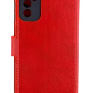 Newface Samsung Galaxy M52 5g Kılıf Trend S Plus Kapaklı Kılıf - Kırmızı