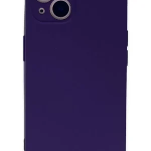 Newface İphone 13 Mini Kılıf Nano İçi Kadife Silikon - Mor