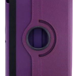 Newface Huawei Mediapad T3 10 / 9.6 Kılıf 360 Tablet Deri Kılıf - Mürdüm