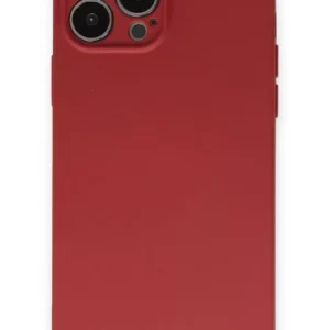 Newface İphone 13 Pro Kılıf Nano İçi Kadife Silikon - Kiremit