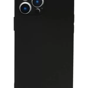 Newface İphone 13 Pro Max Kılıf Nano İçi Kadife Silikon - Siyah