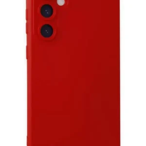 Newface Samsung Galaxy S23 Fe Kılıf Nano İçi Kadife Silikon - Kırmızı