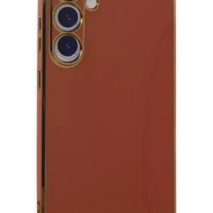 Newface Samsung Galaxy S24 Kılıf Volet Silikon - Kırmızı