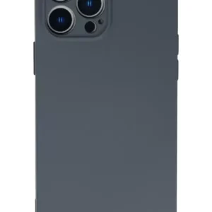 Newface İphone 13 Pro Max Kılıf Nano İçi Kadife Silikon - Gri