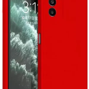 Newface Samsung Galaxy S23 Fe Kılıf First Silikon - Kırmızı