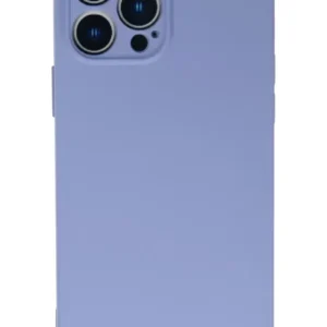 Newface İphone 13 Pro Max Kılıf Nano İçi Kadife Silikon - Lila