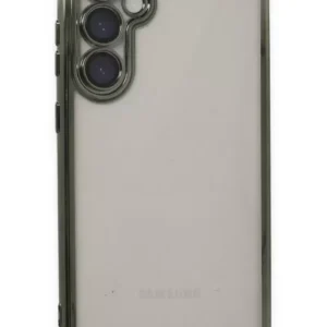 Newface Samsung Galaxy S23 Fe Kılıf Razer Lensli Silikon - Yeşil