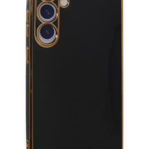 Newface Samsung Galaxy S24 Plus Kılıf Volet Silikon - Siyah