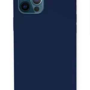 Newface İphone 12 Pro Kılıf Lansman Legant Silikon - Lacivert