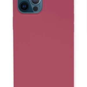 Newface İphone 12 Pro Kılıf Lansman Legant Silikon - Fuşya